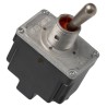 Honeywell Technologies Toggle Switch, Panel Mount, On-Off-On, DPDT, Screw Terminal, 277 V AC 2TL1-1