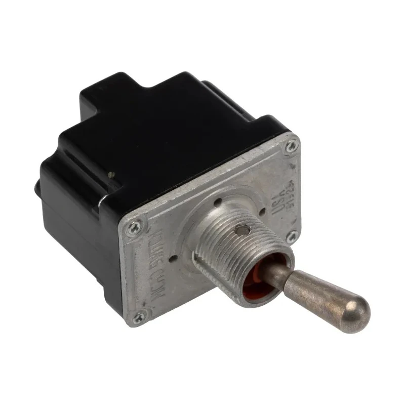 Honeywell Technologies Toggle Switch, Panel Mount, On-Off-On, DPDT, Screw Terminal, 277 V AC 2TL1-1