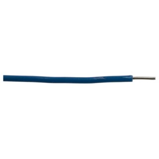 Alpha Wire Hook Up Wire PVC Series Blue 0.33 mm² 22 AWG Tinned Copper Conductor 30m 300V 105°C 3051/1 BL005
