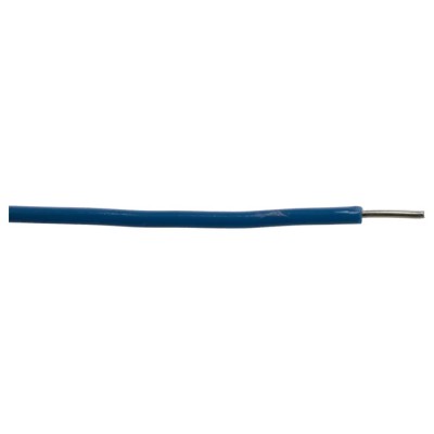 Alpha Wire Hook Up Wire PVC Series Blue 0.33 mm² 22 AWG Tinned Copper Conductor 30m 300V 105°C 3051/1 BL005
