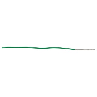Alpha Wire Hook Up Wire PVC Series Green 0.13 mm² 26 AWG 7/0.16 mm Core Strands 30 m 300 V 105°C 3049 GR005
