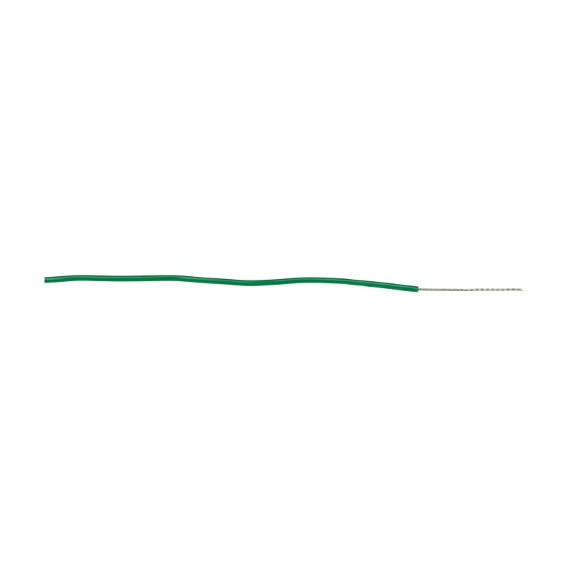 Alpha Wire Hook Up Wire PVC Series Green 0.13 mm² 26 AWG 7/0.16 mm Core Strands 30 m 300 V 105°C 3049 GR005