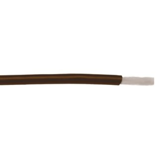 Alpha Wire Hookup Wire PVC Series Brown 1.3 mm² 16 AWG Copper Conductor 30 m 300V 105°C 3057/1 BR005