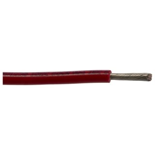 Alpha Wire Hookup Wire PVC Series Red 3.3 mm² Cross Section, 12 AWG, Tinned Copper, 600V, 30 m Length 3080 RD005