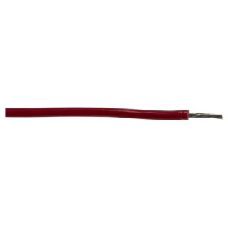Alpha Wire Hook Up Wire PVC Series Red 0.52 mm² 20 AWG Tinned Copper 1kV 30m 1553 RD005