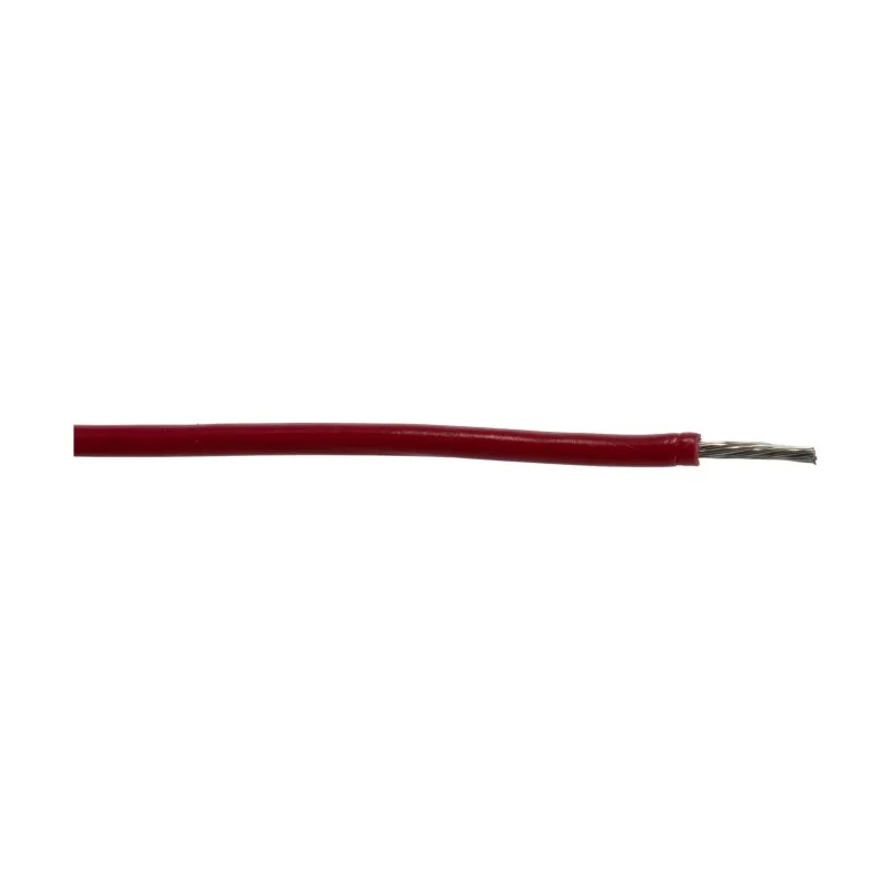 Alpha Wire Hook Up Wire PVC Series Red 0.52 mm² 20 AWG Tinned Copper 1kV 30m 1553 RD005