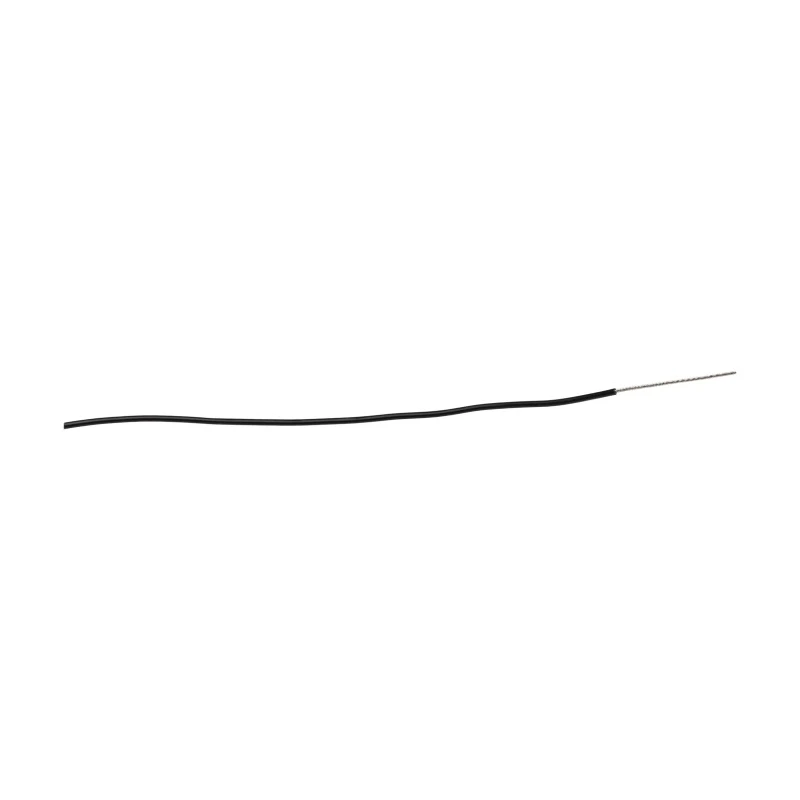 Alpha Wire Hook Up Wire PVC Series Black 0.13 mm² 26 AWG Tinned Copper 600 V 105°C 30 m 1853 BK005