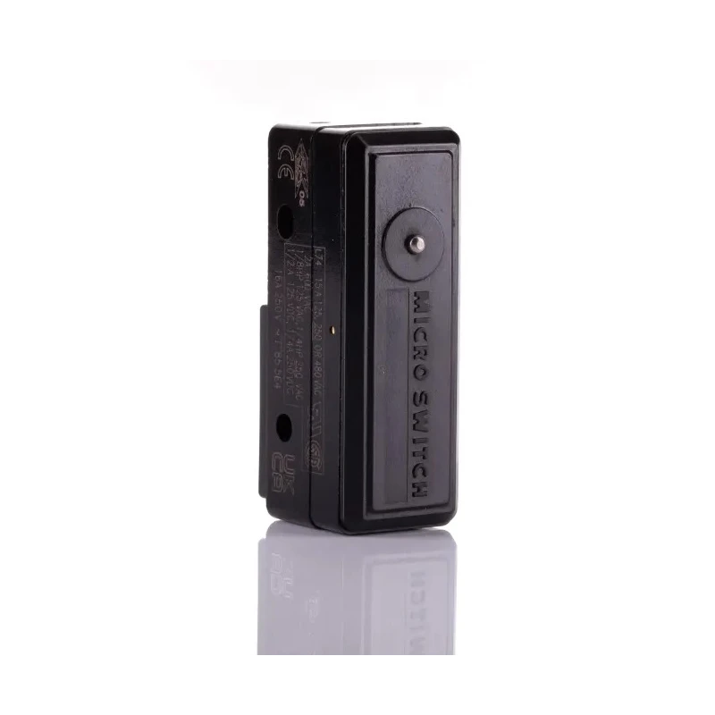 Honeywell Technologies Pin Plunger Micro Switch with Solder Lug Terminal, 15A, SPCO, Phenolic Housing, Operating Force BZ-2R