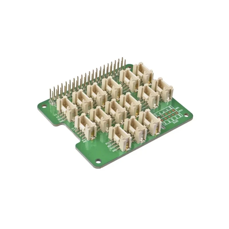 Seeed Studio Grove Base HAT Raspberry Pi Interface Bridge with 13 Grove Module Connector 103030275