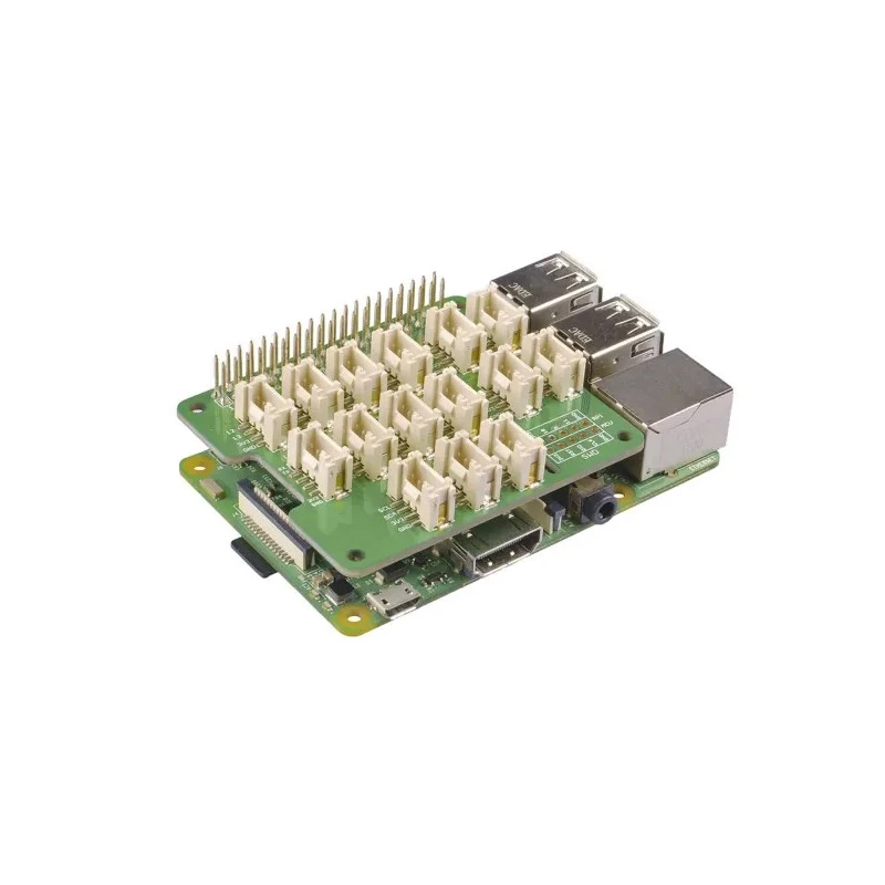 Seeed Studio Grove Base HAT Raspberry Pi Interface Bridge with 13 Grove Module Connector 103030275