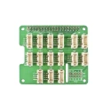 Seeed Studio Grove Base HAT Raspberry Pi Interface Bridge with 13 Grove Module Connector 103030275