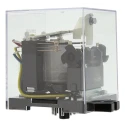 Omron Power Relay, 220V AC Coil Voltage, 5A Switching Current, DPDT Contact, Plug-In Terminal, 80x63.5x92.5 G4Q-212S 220VAC