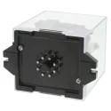Omron Power Relay, 220V AC Coil Voltage, 5A Switching Current, DPDT Contact, Plug-In Terminal, 80x63.5x92.5 G4Q-212S 220VAC