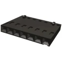 TE Connectivity AMPMODU MTE Male Connector Housing 7 Way 2.54 mm Pitch 1 Row Straight 104503-6