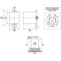 Omron Power Relay, 220V AC Coil Voltage, 5A Switching Current, DPDT Contact, Plug-In Terminal, 80x63.5x92.5 G4Q-212S 220VAC