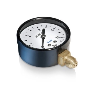 Bourdon 40 mm G 1/8 Bottom Pressure Gauge 1 bar MAT1-D10.B15
