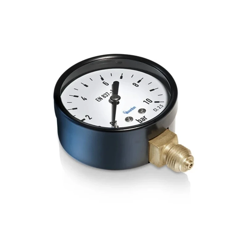 Bourdon 40 mm G 1/8 Bottom Pressure Gauge 1 bar MAT1-D10.B15