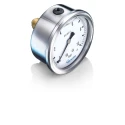 Bourdon Stainless Steel 63 mm Dial Size G 1/4 Pressure Gauge 100 bar Accuracy ±1.6 % MIT3-F22.B31