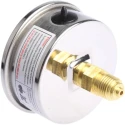 Bourdon 63 mm G 1/4 Pressure Gauge 1 bar Stainless Steel Case Back Entry Dial MIT3-F22.B15