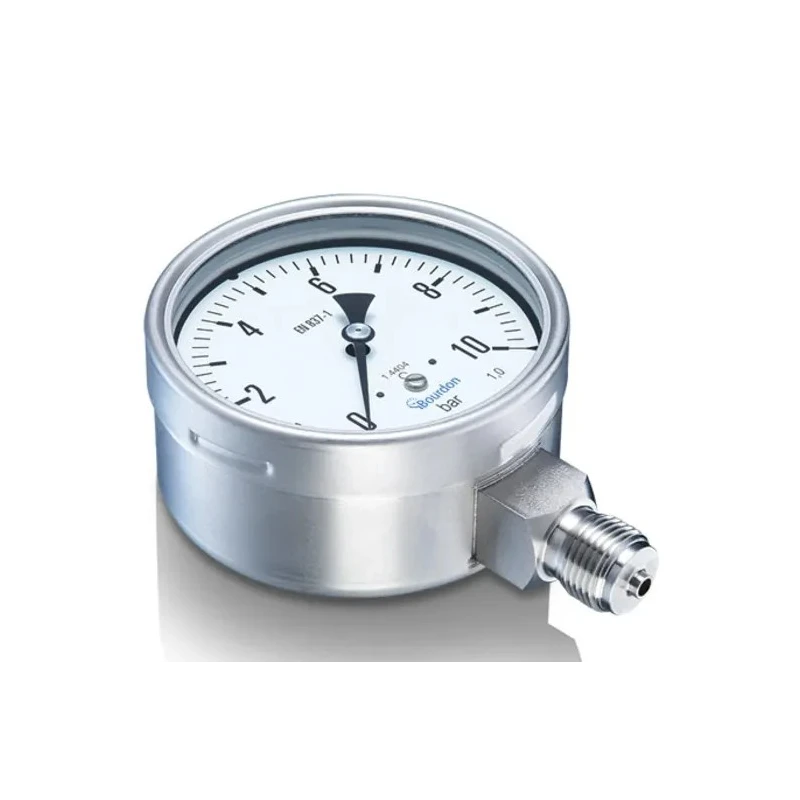 Bourdon 100 mm G 1/2 Bottom Pressure Gauge 1 bar MEX5-D30.B15