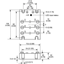 Crydom Relay Cover Transparent Polycarbonate for Solid-State Relays KS300