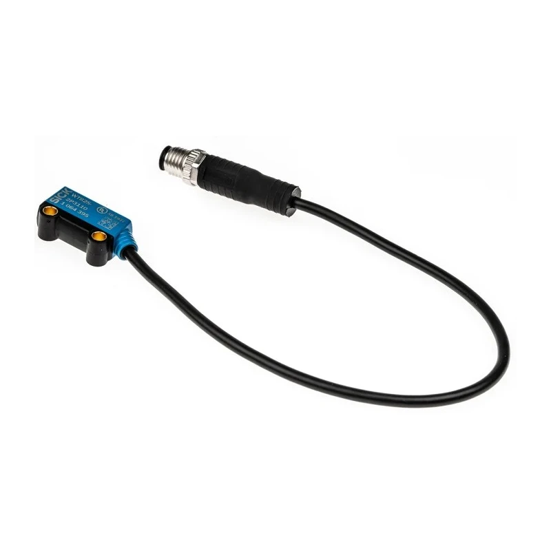 SICK Background Suppression Photoelectric Sensor, Block Sensor, 1 mm to 18 mm Detection Range, PNP Output WTB2S-2P3110