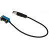 SICK Background Suppression Photoelectric Sensor, Block Sensor, 1 mm to 18 mm Detection Range, PNP Output WTB2S-2P3110