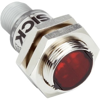 SICK Through Beam Photoelectric Sensor, Barrel Sensor, 0 → 10 m Detection Range, PNP Output, IP67, 30V DC GRSE18S-P2442