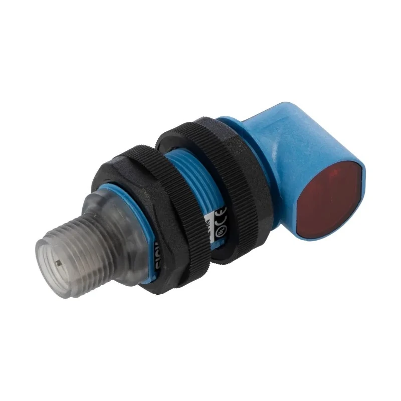 SICK Retroreflective Photoelectric Sensor, Barrel Style, 60 mm to 6 m Detection Range, PNP Output, Threaded GRL18S-P2438