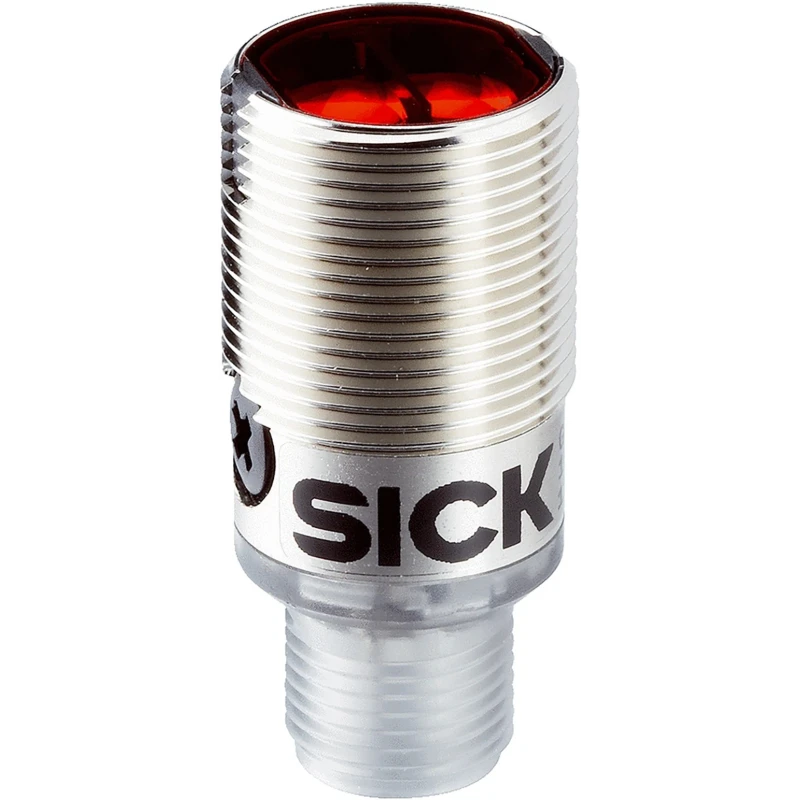 SICK Diffuse Photoelectric Sensor Barrel Style 5 mm to 100 mm Detection, PNP Output, IP67 GRTE18S-P2412