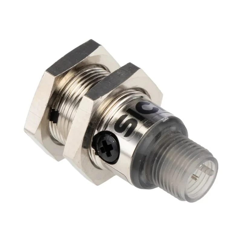 SICK Background Suppression Photoelectric Sensor, Barrel Style, 20 mm to 150 mm Detection Range, PNP Output GRTB18S-P2412
