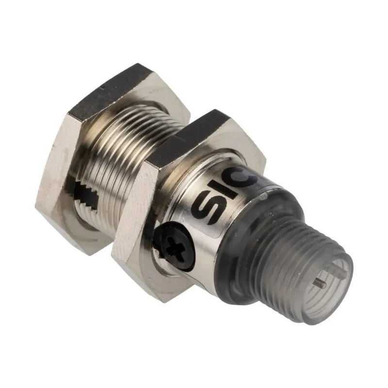 SICK Energetic Photoelectric Sensor, Barrel Sensor, 10 mm → 400 mm Detection Range, PNP Output, IP67 Metal GRTE18S-P2442