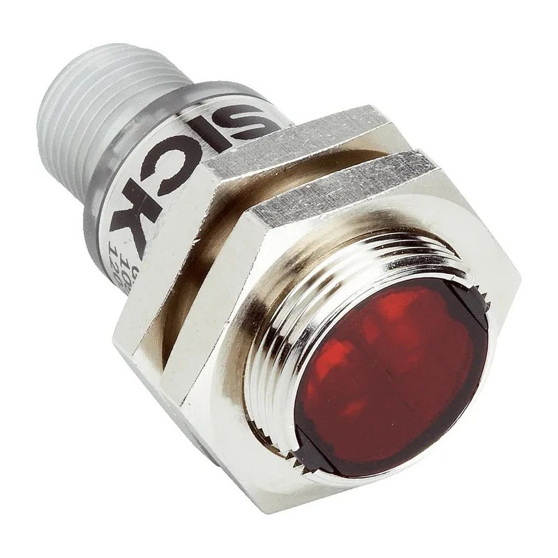 SICK Background Suppression Photoelectric Sensor, Barrel 20 mm to 150 mm Detection Range, NPN Output, IP67 GRTB18S-N2412