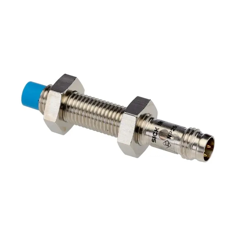 SICK Threaded Barrel Inductive Proximity Sensor M8 x 1 Nickel Plated Brass 30V 200mA PNP Output IME08-06NPOZT0S