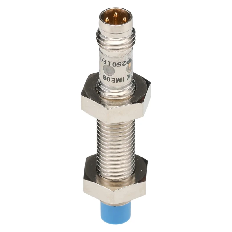 SICK Threaded Barrel Inductive Proximity Sensor M8 x 1 Nickel Plated Brass 30V 200mA PNP Output IME08-06NPOZT0S