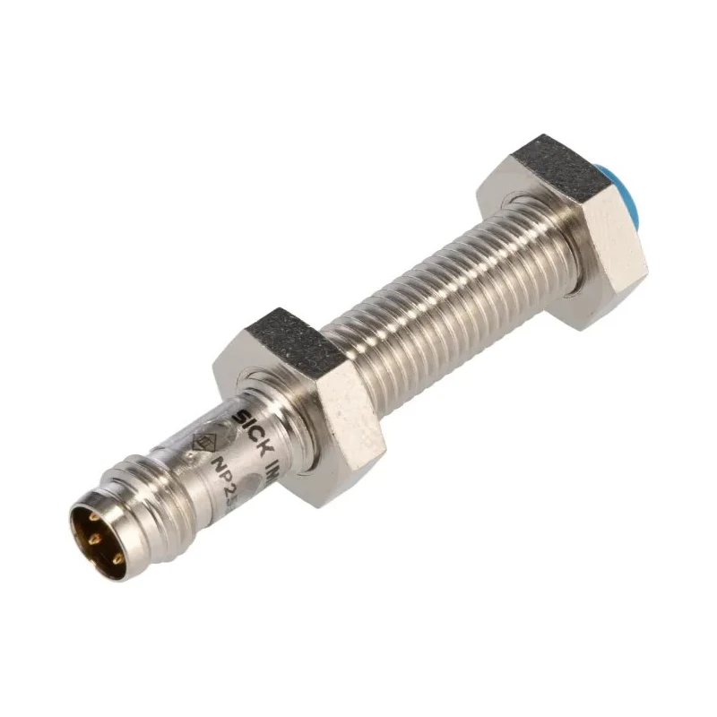 SICK Threaded Barrel Inductive Proximity Sensor M8 x 1, PNP Output, 30 V dc, 3 mm Detection, Nickel Plated IME08-03BPSZT0S