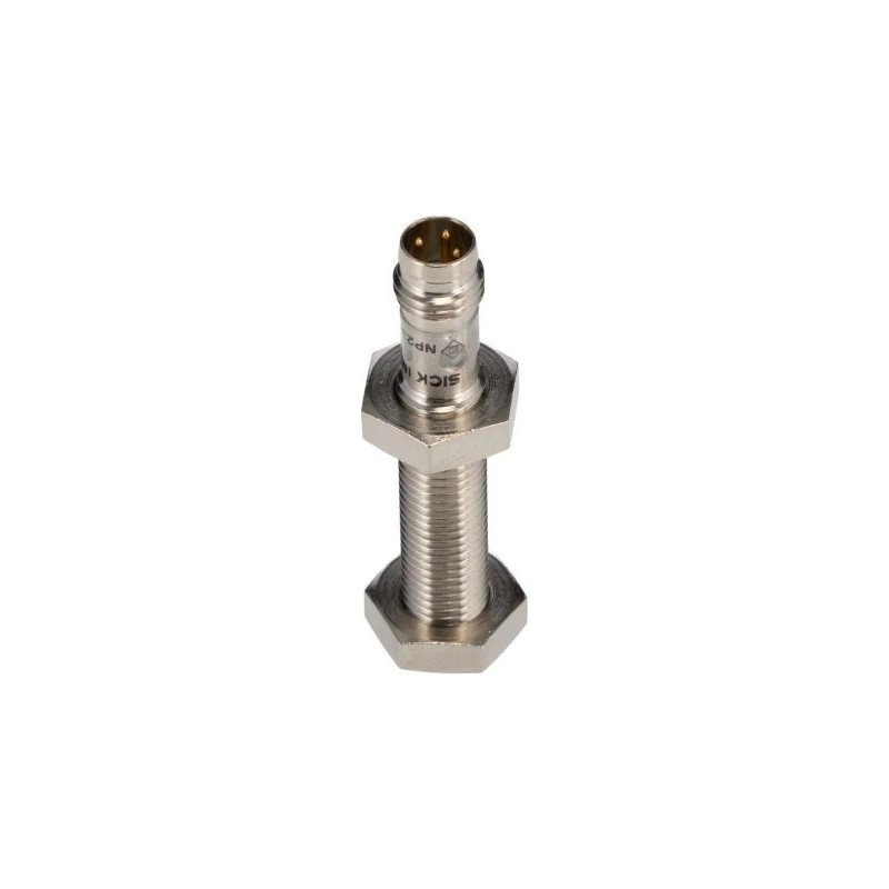 SICK Threaded Barrel Inductive Proximity Sensor M8 x 1, PNP Output, 30 V dc, 3 mm Detection, Nickel Plated IME08-03BPSZT0S