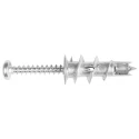 RawlPlug Carbon Steel Plasterboard Fixing 14 mm Fixing Hole Diameter Zinc Plated Self-Drive Slot Pozidriv R-S1-DRA02/100