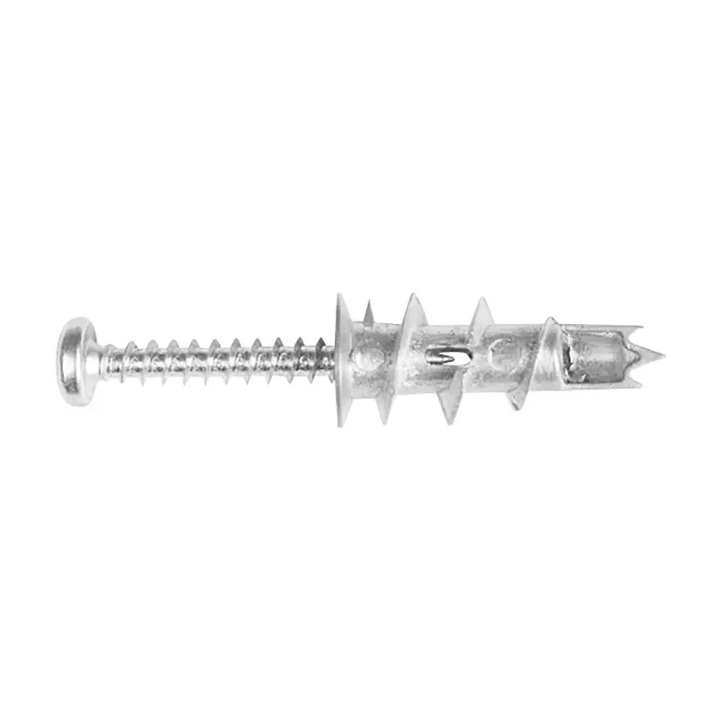 RawlPlug Carbon Steel Plasterboard Fixing 14 mm Fixing Hole Diameter Zinc Plated Self-Drive Slot Pozidriv R-S1-DRA02/100