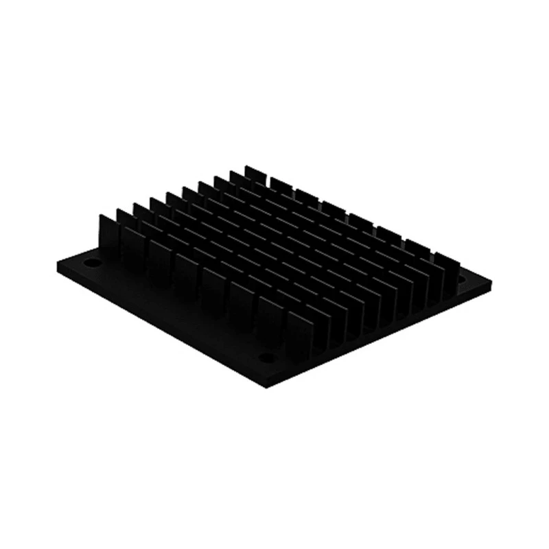 SPREADFAST Heatsink for 1/2 Brick DC/DC Converter Aluminium Black 9.3 mm x 61 mm x 57.9 mm HS-DC-1/2-HFL-9