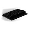 SPREADFAST Heatsink for 1/2 Brick DC/DC Converter Black Aluminium 9.3 mm x 61 mm x 57.9 mm HS-DC-1/2-HFC-9