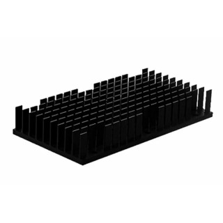 SPREADFAST Heatsink for 1/1 Brick DC/DC Converter 18.2 mm Height 116.8 mm Length 61 mm Width HS-DC-1/1-LFL-18