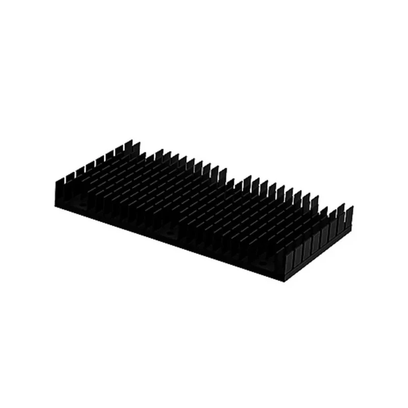 SPREADFAST Heatsink for 1/1 Brick DC/DC Converter, Aluminium Material 12.2 mm x 116.8 mm x 61 mm HS-DC-1/1-HFC-12