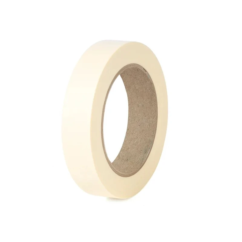 RS PRO Masking Tape 38mm Width x 50m Length, Crepe Paper Backing, Rubber Adhesive, 0.12mm Thickness, Model 184-6806
