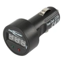 Ansmann Car Battery Tester for Lead Acid 12V and 24V with LED Indicator 1900-0019