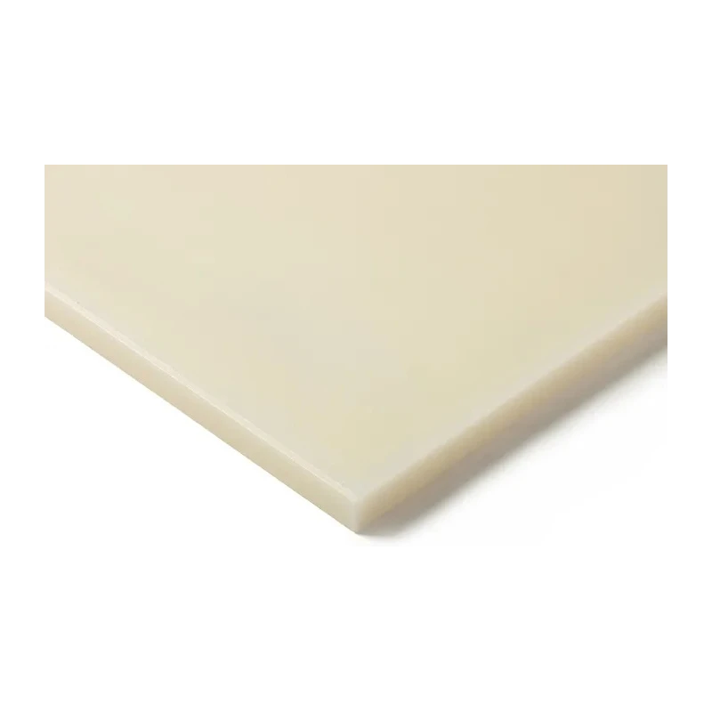 RS PRO Natural Polyamide Plastic Sheet 500 mm x 500 mm x 25 mm 184-7210