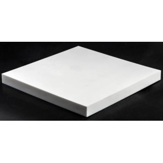RS PRO Natural Polyamide Plastic Sheet, 500 mm x 500 mm x 30 mm 184-7226