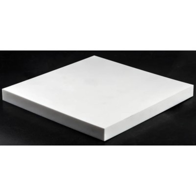 RS PRO Natural Polyamide Plastic Sheet, 500 mm x 500 mm x 30 mm 184-7226