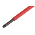 Wera Insulated Screwdriver T10 Tip 80 mm Blade, Bi-Material Handle, VDE/1000V Approved, 161mm Overall 05006170001