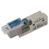 SMC 3 Port Normally Closed Solenoid Valve, Die Cast Aluminium Body, 24V DC, 10mm Orifice VQZ115-5LO1-CP-Q